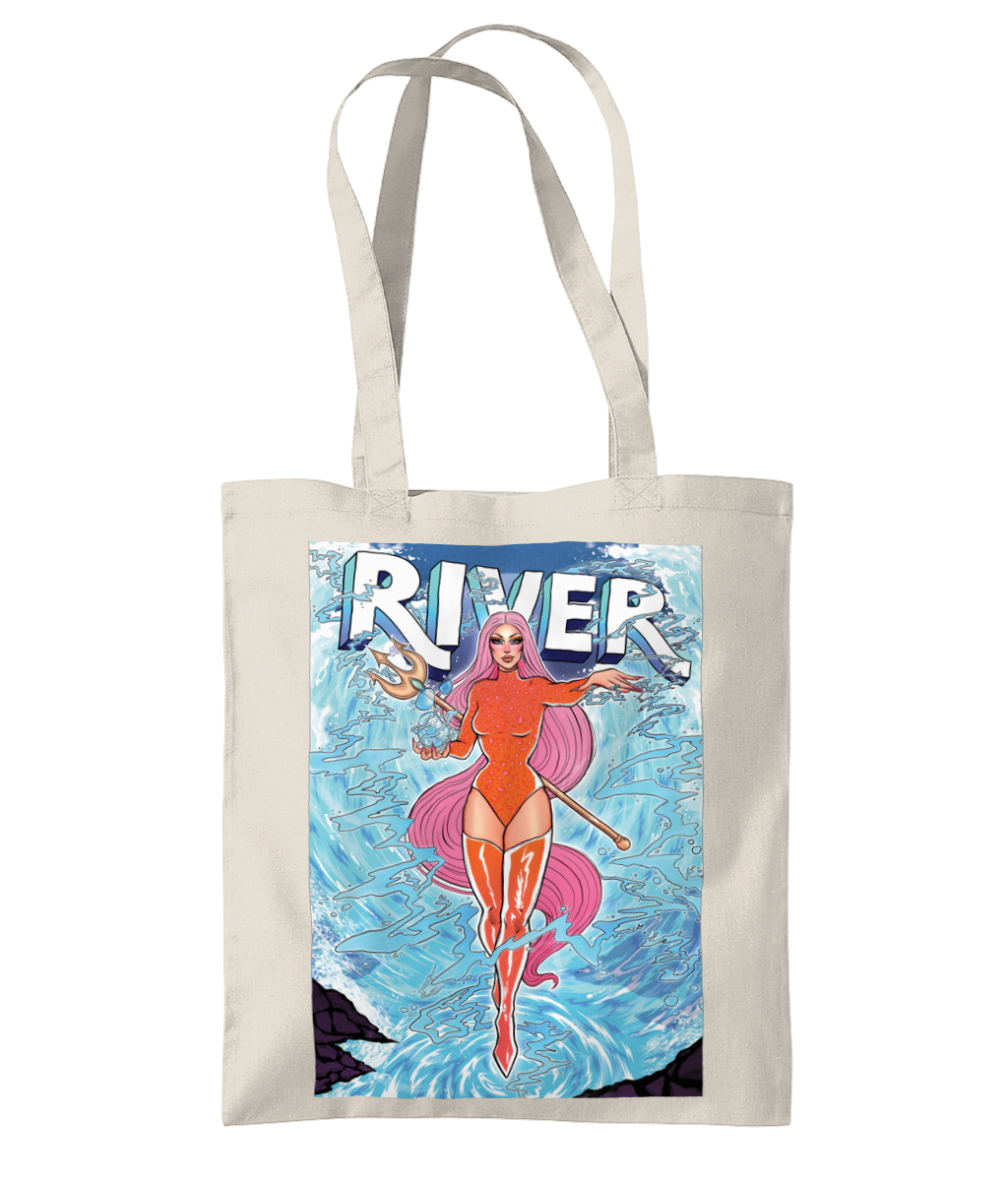 River Medway Comic Tote Bag
